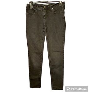 Free people size 25 mid rise skinny jeans